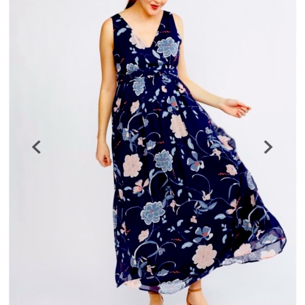 Motherhood size small dress floral maternity